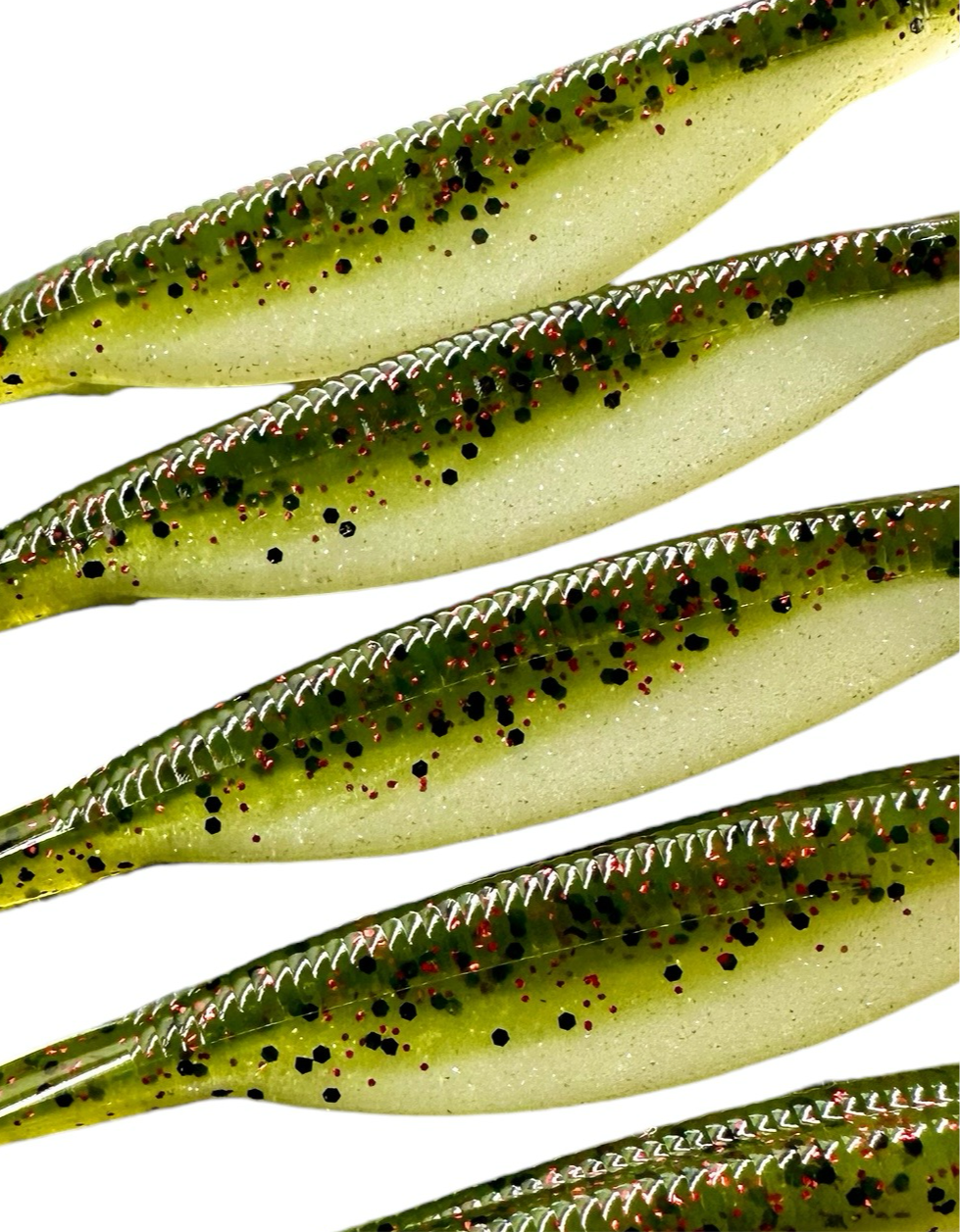 Soft Plastic Bait Bass Fishing Worm